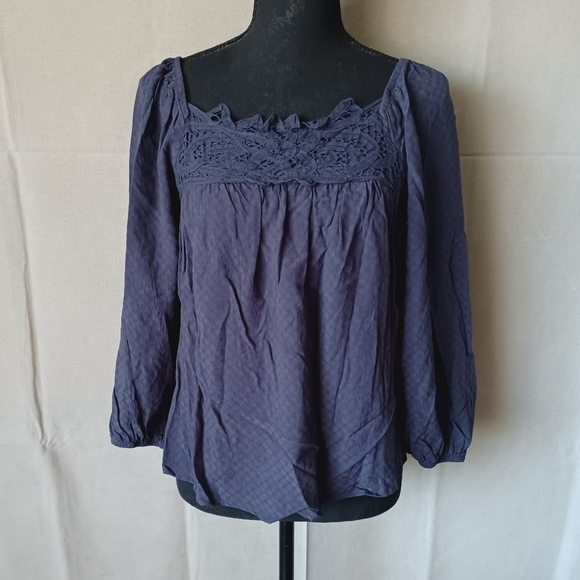 Eyeshadow Tops - Eyeshadow Peasant Top